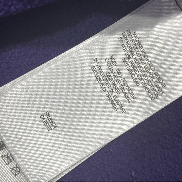 Mountain Hardwear Purple Fleece Pullover - Picture 4 of 4